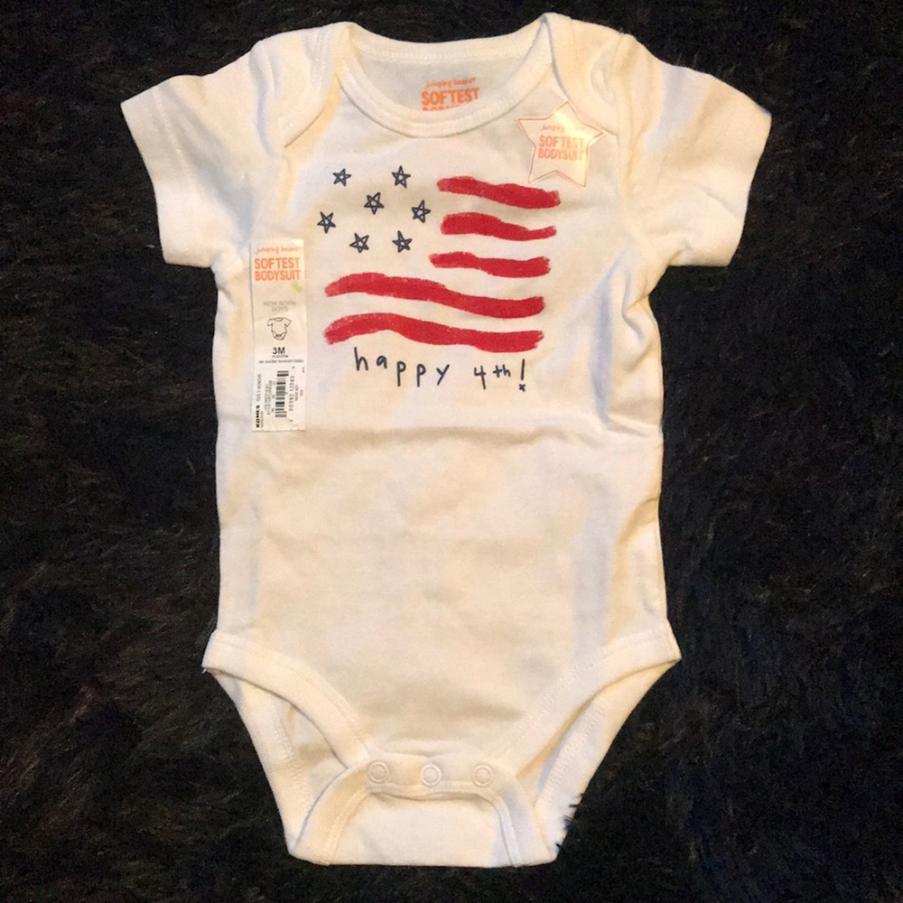 ‼️🆕‼️ Jumping Beans Patriotic Onesie